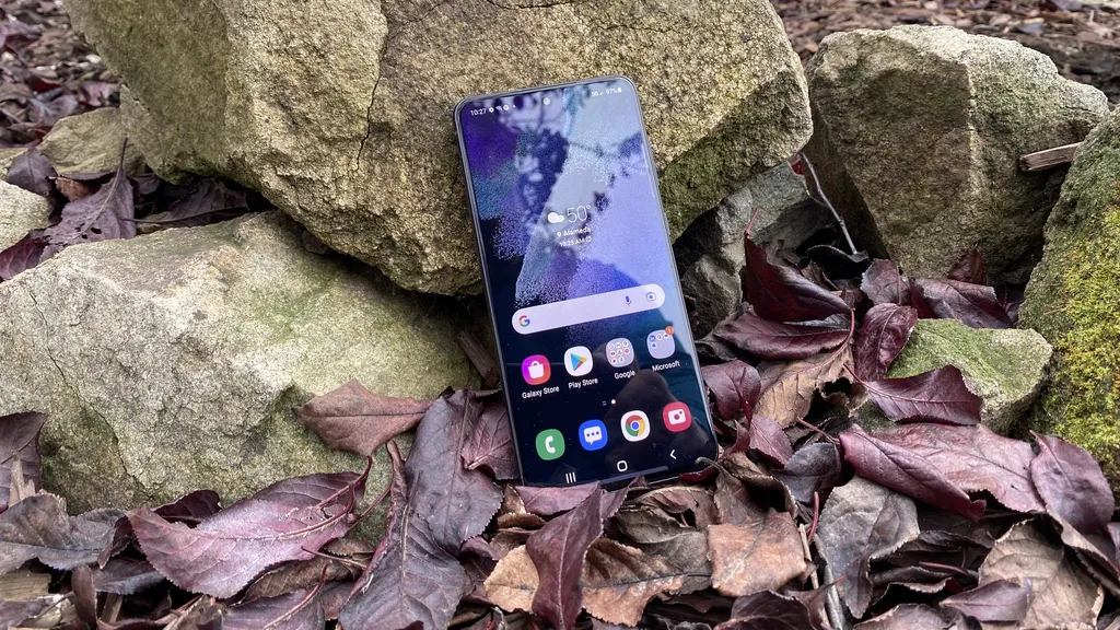A Samsung phone 