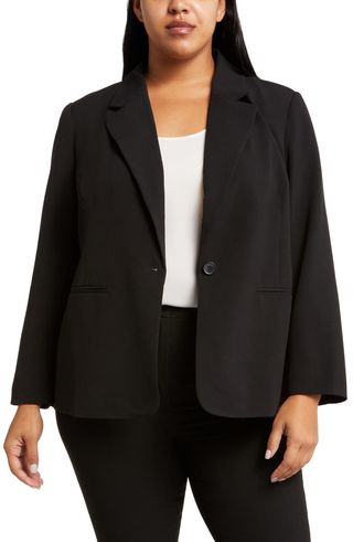 Single Button Longline Blazer