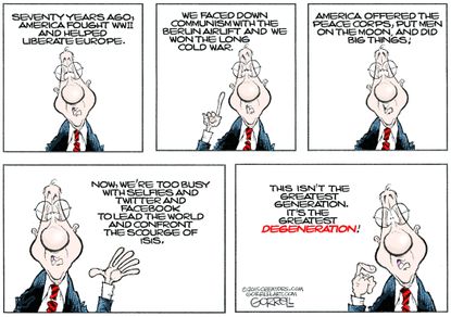 Editorial cartoon U.S. History