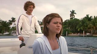 Justin Guarini and Kelly Clarkson star in From Justin to Kelly.
