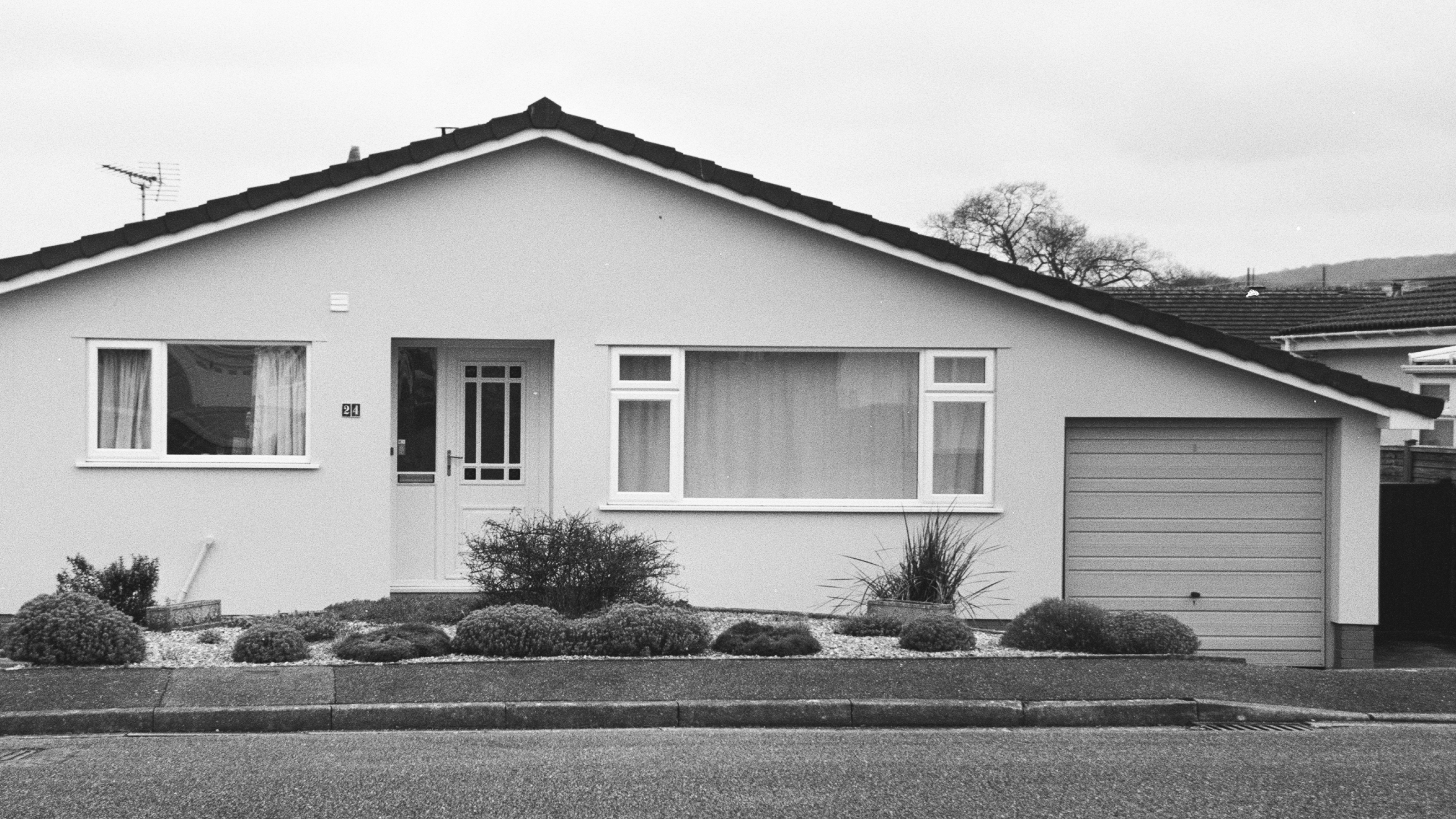 Photograph of house from building society book