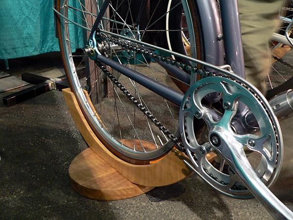 This is not the same little plastic chainguard that you had on your BMX bike as a kid. Sacha White adds artistry to even the most utilitarian of components.
