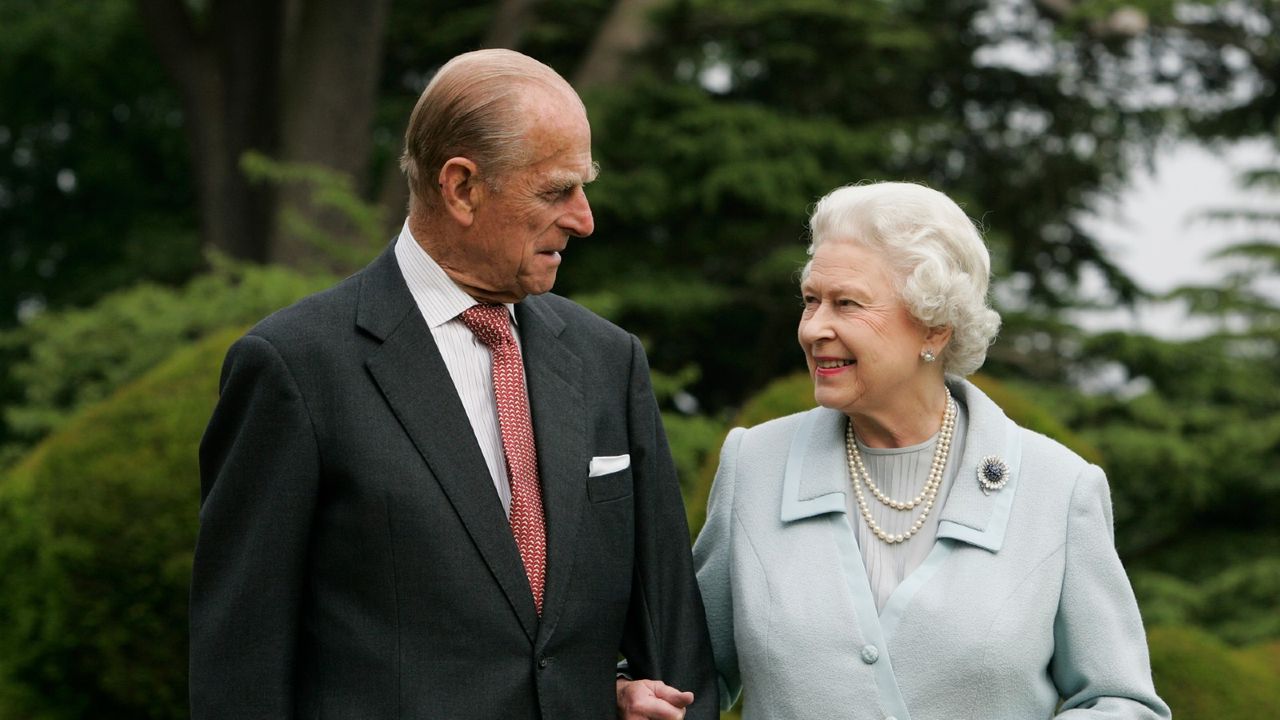 Prince Phillip and the Queen