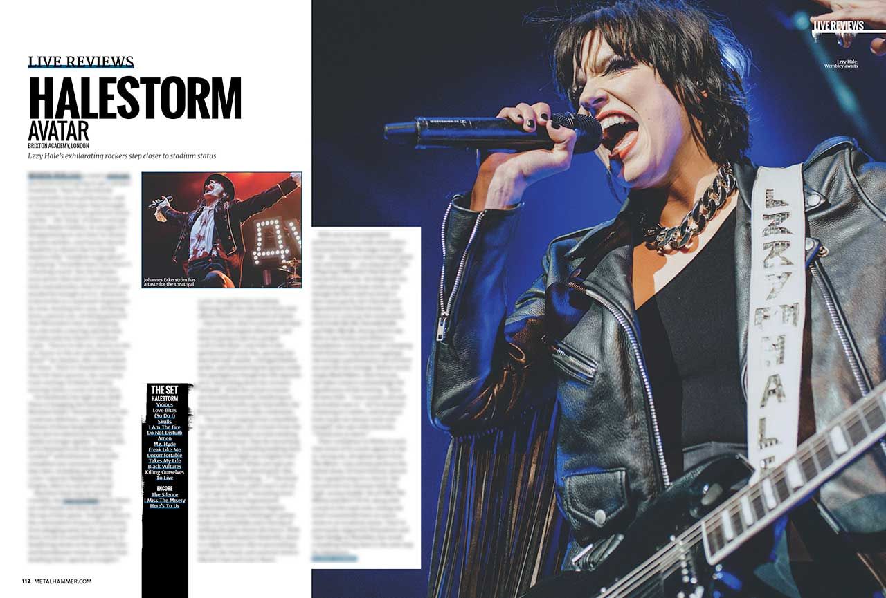Halestorm in Metal Hammer