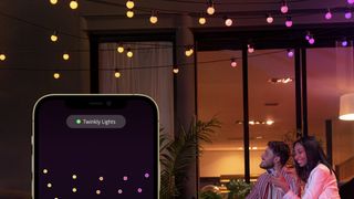 Festoon app-controlled LED bulb lights