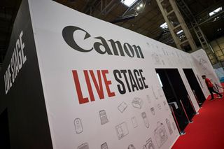 Canon stand and stage at The Photography Show last year