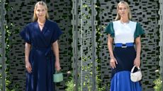 Lady Amelia and Eliza Spencer at Chelsea Flower Show