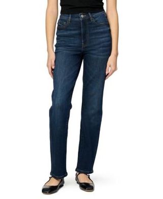 Ase Stretch High Rise Straight Jean in Vroom