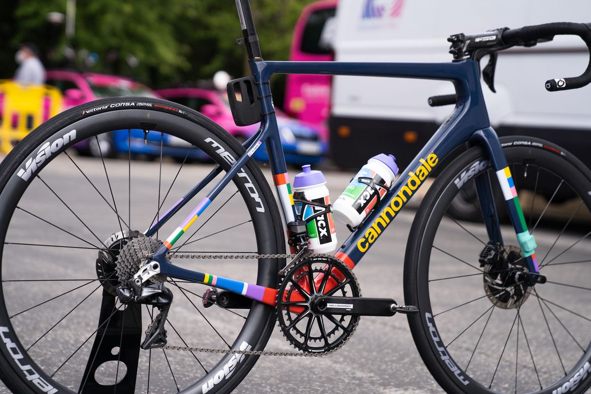 Hugh Carthy's Cannondale SuperSix Evo