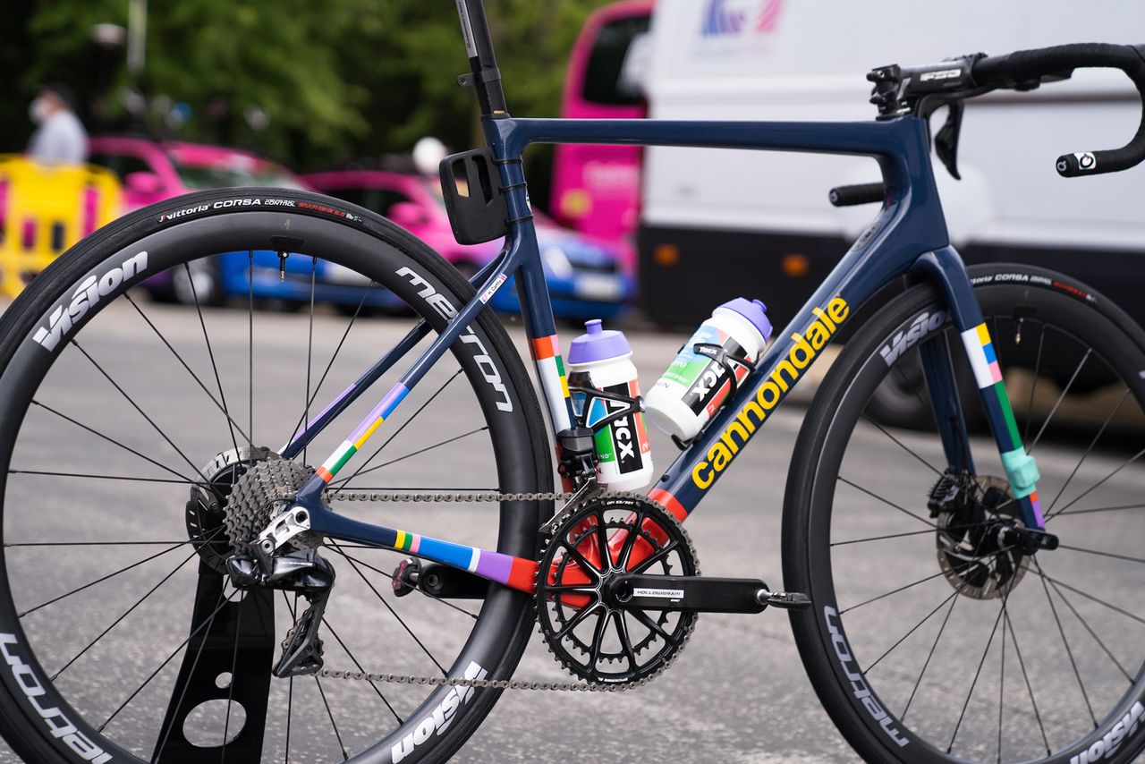 Hugh Carthy's Cannondale SuperSix Evo