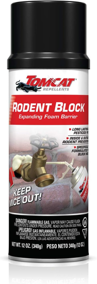 Tomcat Rodent Block Expanding Foam Barrier