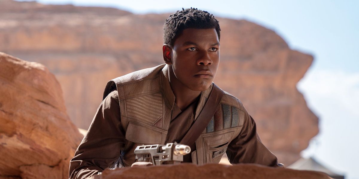 John Boyega as Finn in Star Wars: The Rise of Skywalker