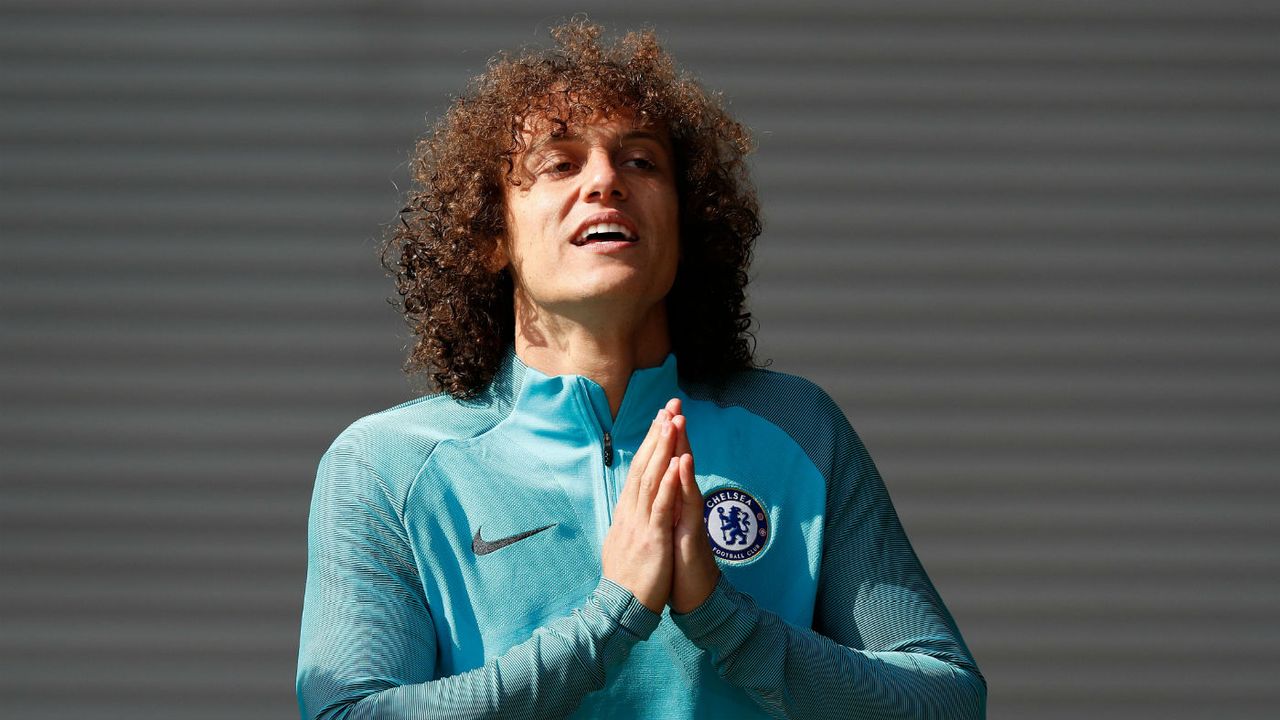 David Luiz Chelsea Manchester United 