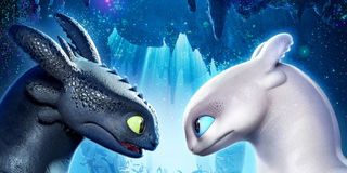 How to train your dragon: The hidden world poster