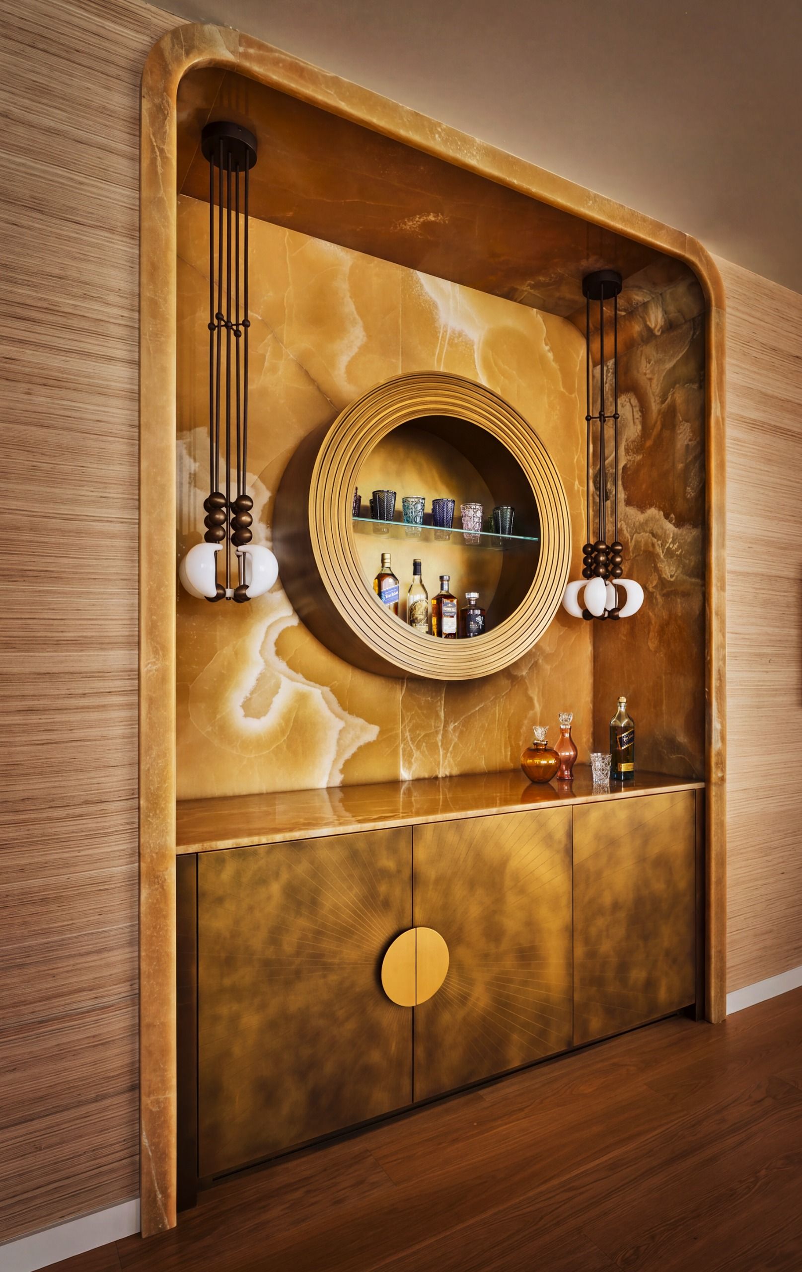Interior of ambassador Randi Charno Levine apartment in Manhattan, designed by Kelly Behun