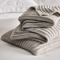 Aldbury Throw and Cushion Cover | Was £60, now £30 at The White Company (save £30)