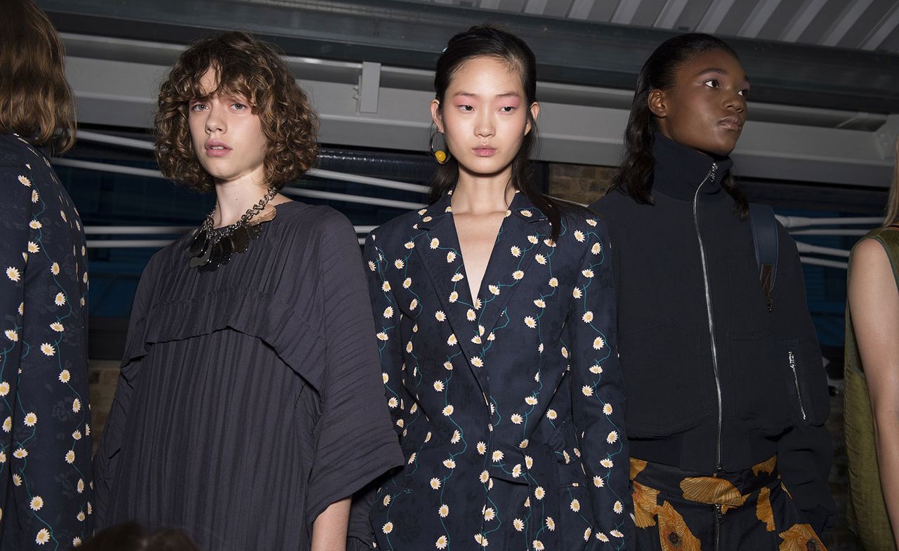 Paul Smith S/S 2017 fashion show backstage models