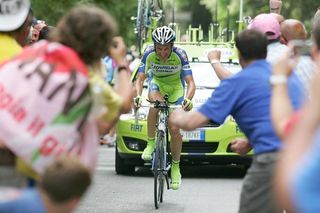 Basso hoped to do better in the Cinque Terre time trial but is still satisfied with his time.