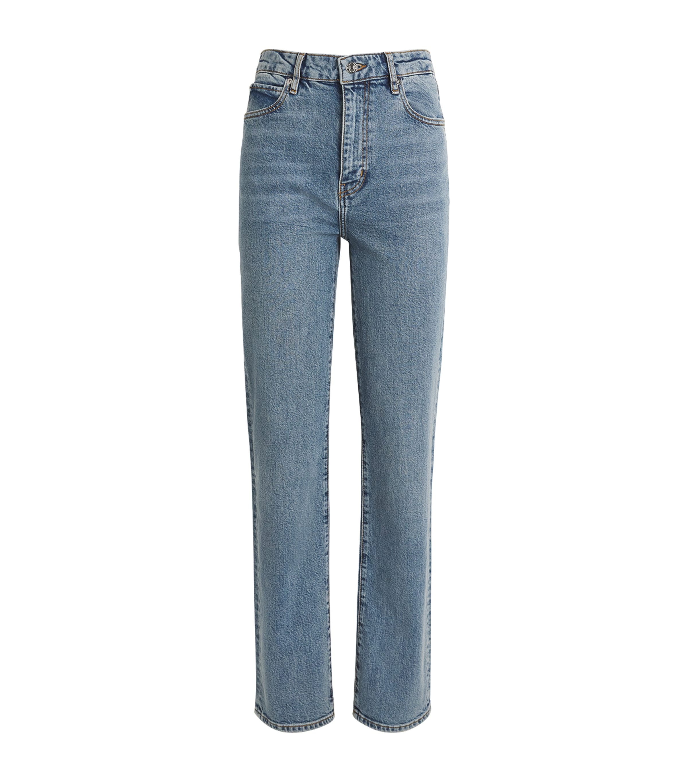 Frame the Ruler Straight-Leg Jeans