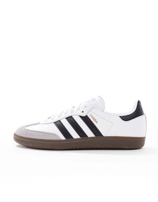 Adidas Originals Samba Og Sneakers in Weiß und Schwarz