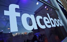 BERLIN, GERMANY - FEBRUARY 24:The Facebook logo is displayed at the Facebook Innovation Hub on February 24, 2016 in Berlin, Germany. The Facebook Innovation Hub is a temporary exhibition spac