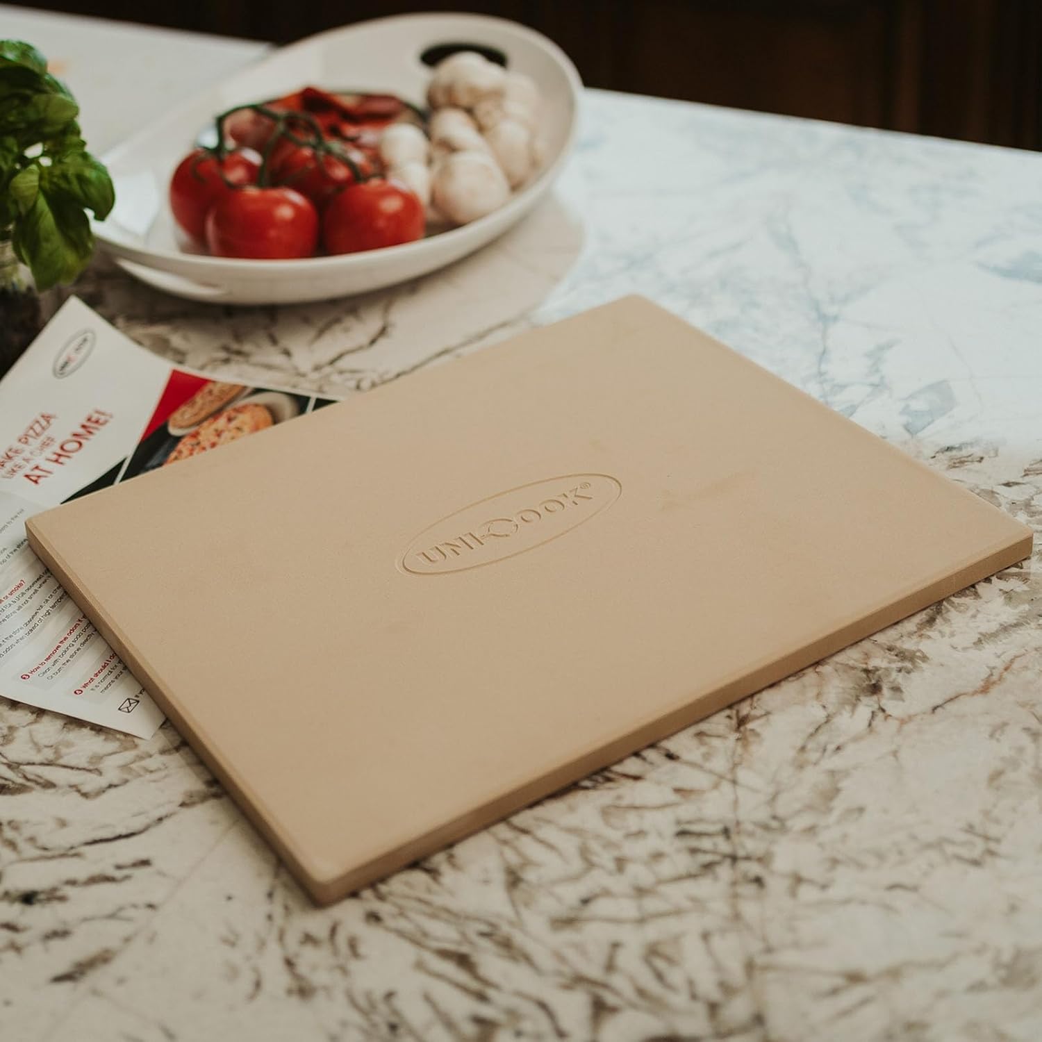 Unicook, Unicook Large Square Pizza Stone 40.6 x 35.5 cm