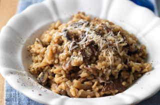 Mushroom risotto