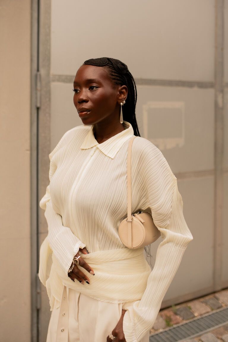 woman at copenhagen fashion week