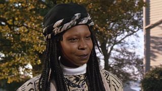 Clara Mayfield (Whoopi Goldberg) meeting employers' son in Clara's Heart