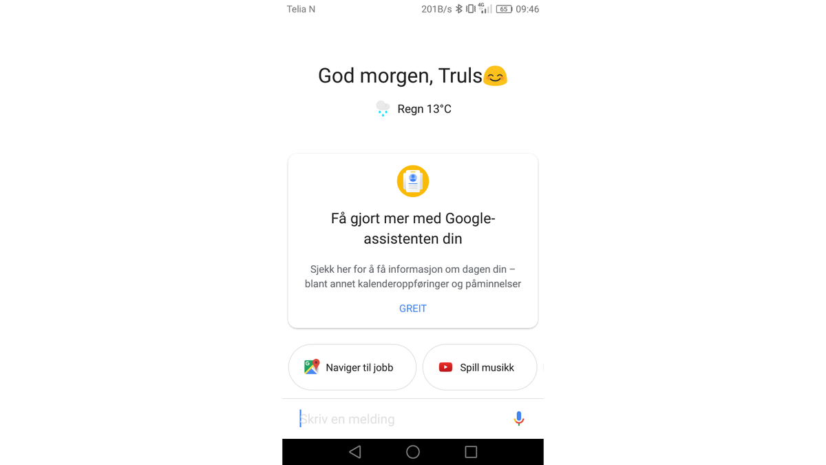 S&aring; er du klar til &aring; sp&oslash;rre om hva som helst.