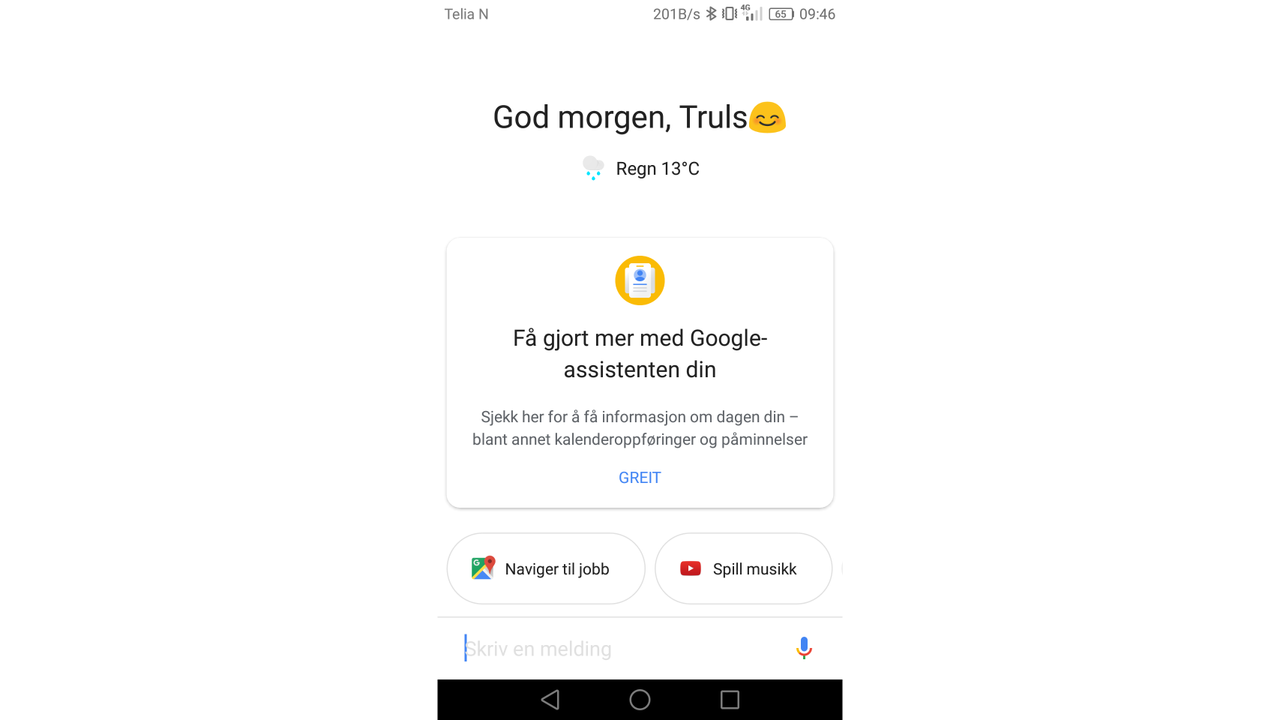 S&aring; er du klar til &aring; sp&oslash;rre om hva som helst.
