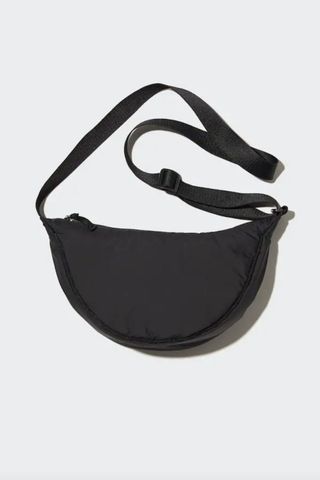 Uniqlo Round Mini Shoulder Bag Black