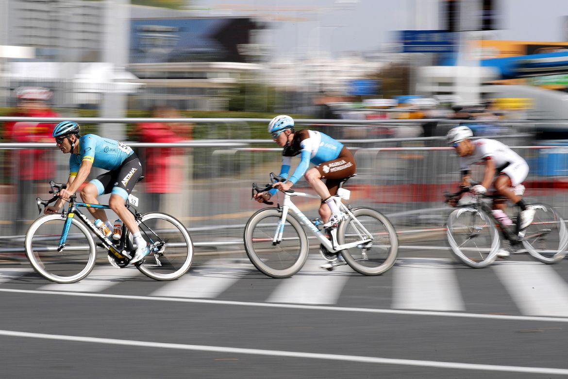Romain Bardet (AG2R La Mondiale) was also in Shanghai