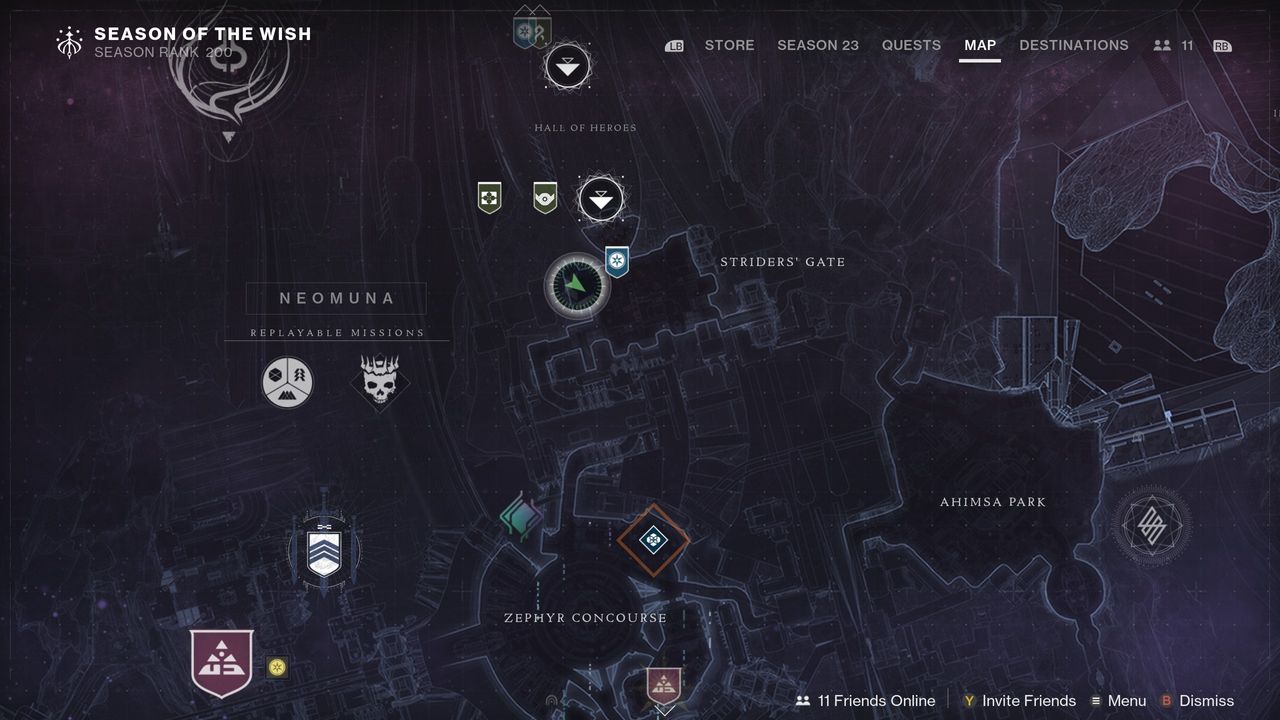 Destiny 2 Archie locations - Striders Gate