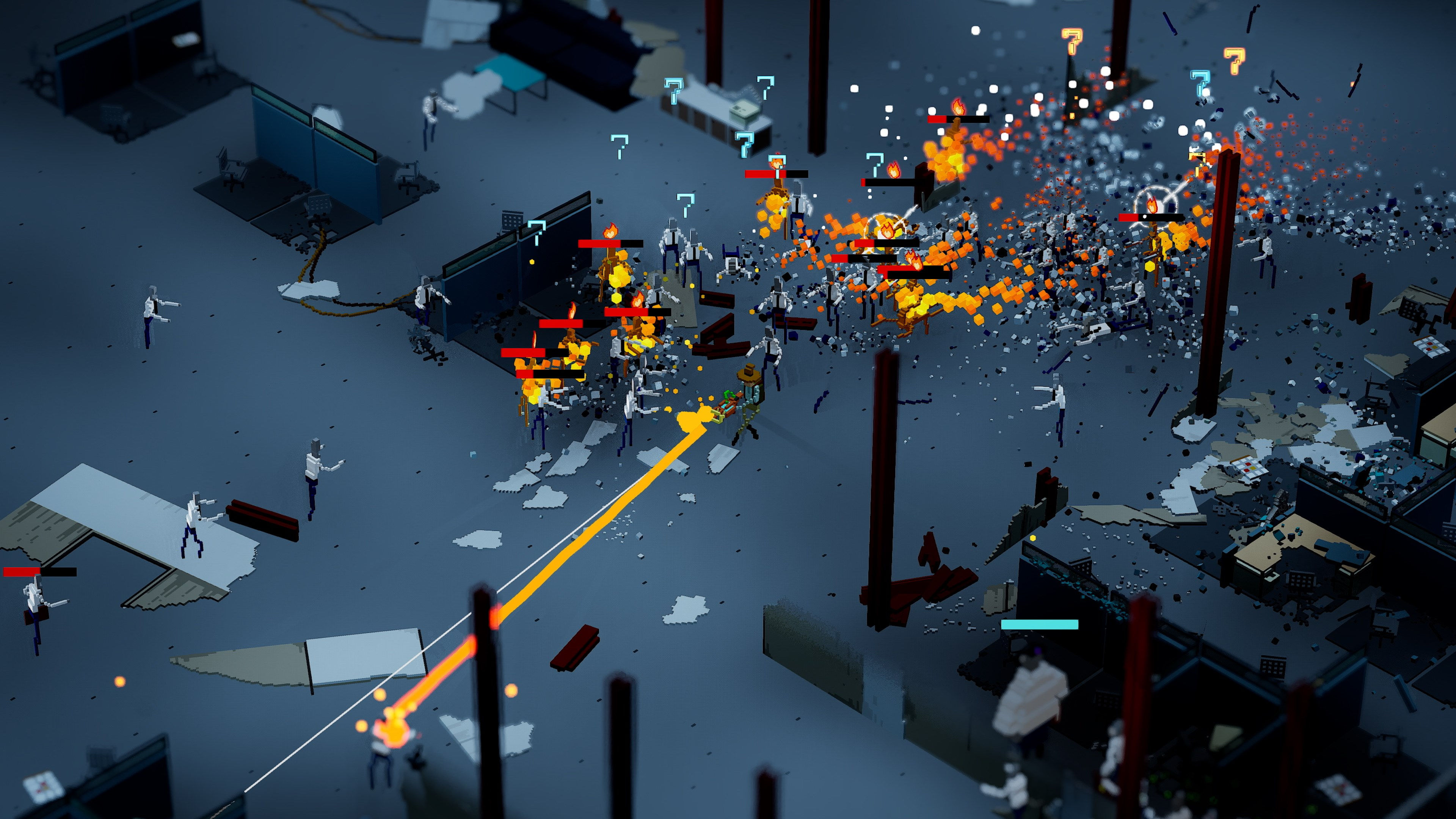 Erosion gameplay screenshot.