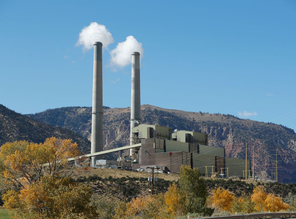 A coal plant in Utah