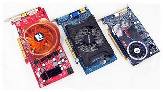 The Radeon HD 3850 AGP, 4650 AGP, and 4650 PCIe