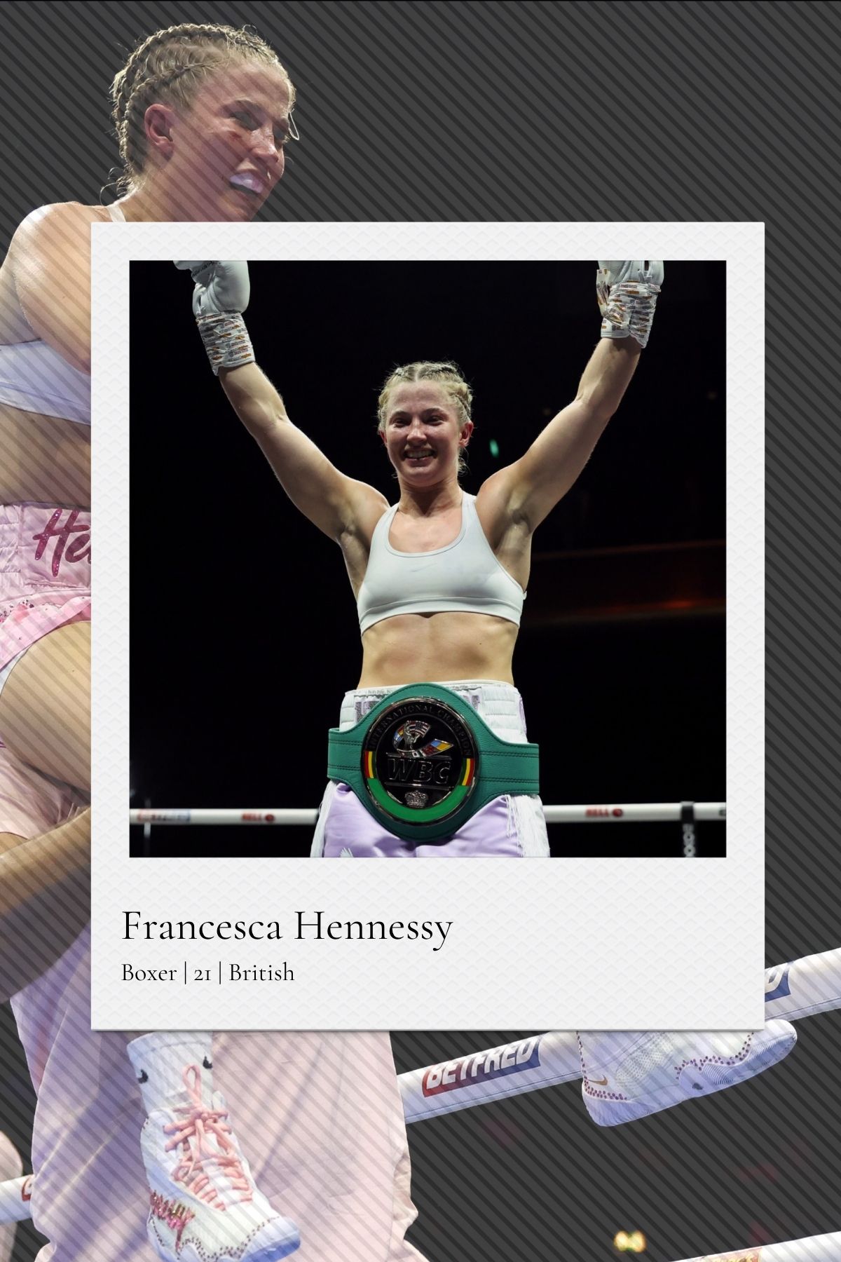 Francesca Hennessy boxer