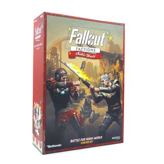 The Fallout: Factions starter set box.