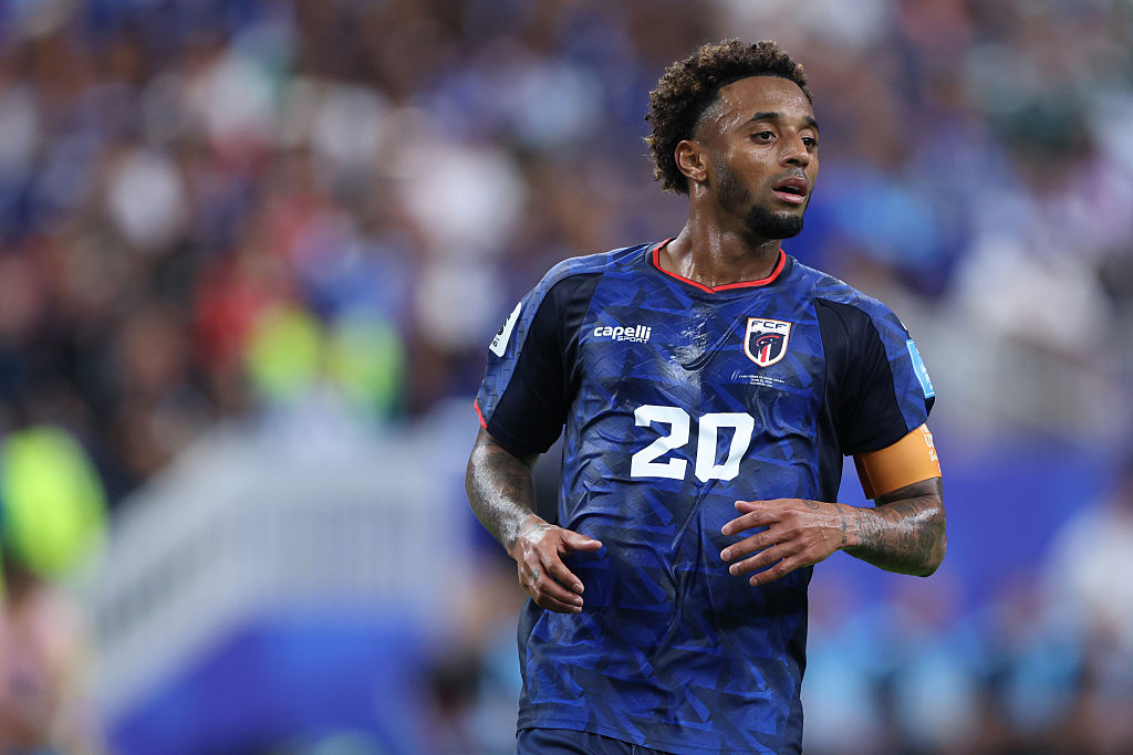 HOUSTON, UNITED STATES - JUNE 26: Ryan Mendes of Cape Verde during the World Cup match between Cape Verde v Saudi Arabia at the Houston Stadium on June 26, 2026 in Houston United States (Photo by Rico Brouwer/Soccrates/Getty Images)