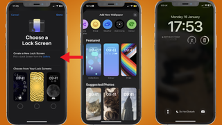 how to set up home and lock screen in do not disturb and Focus on an iPhone