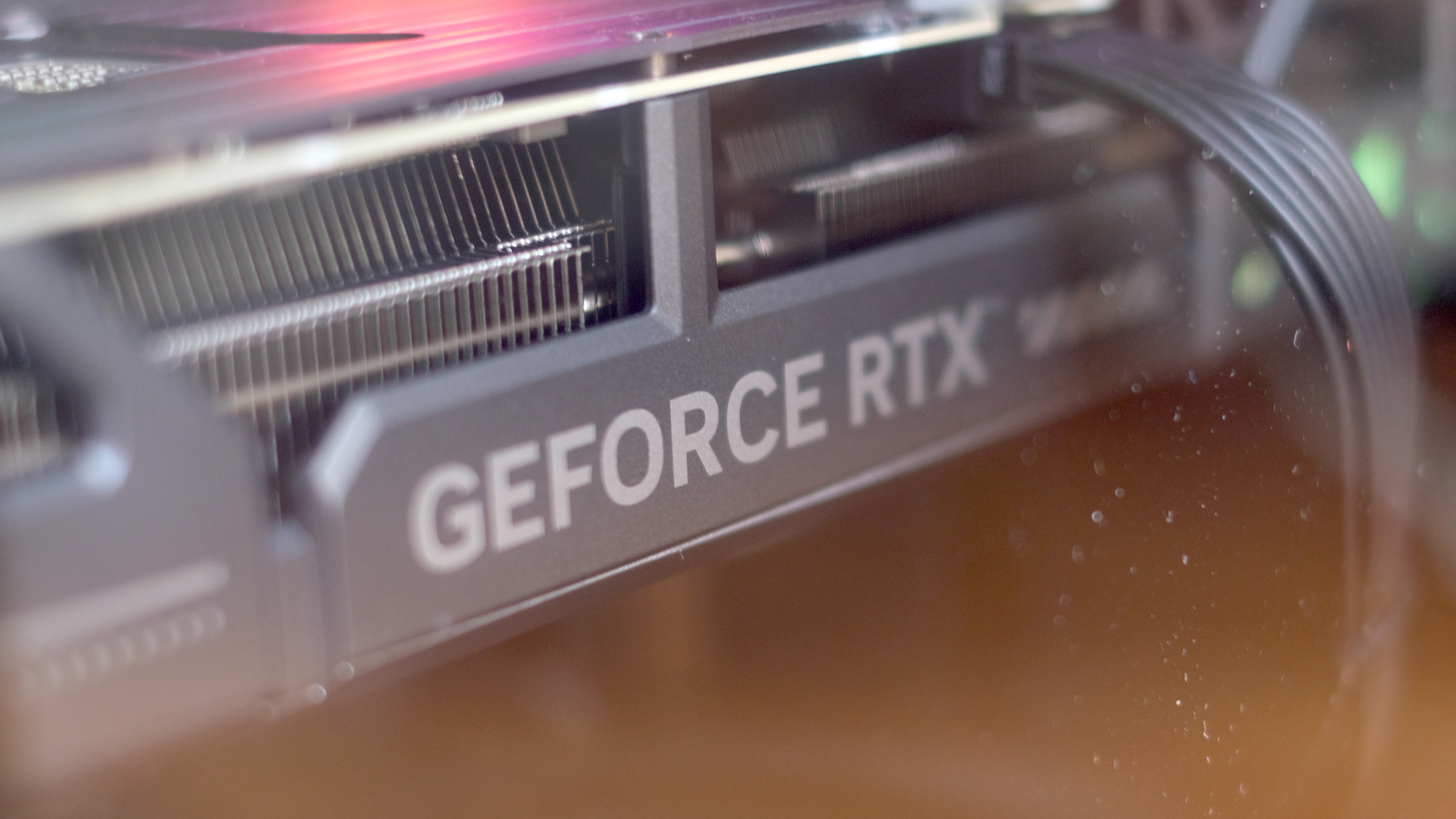Photograph of Corsair 4000 rig equipped with NVIDIA GPU