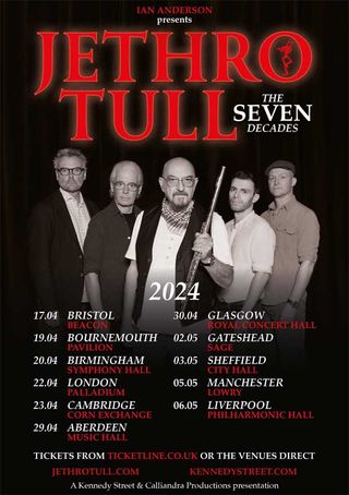 Jethro Tull UK tour poster