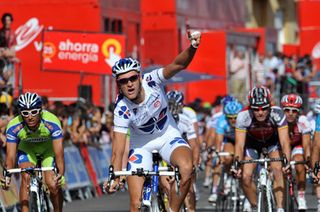 Anthony Roux, Vuelta a Espana 2009, stage 17