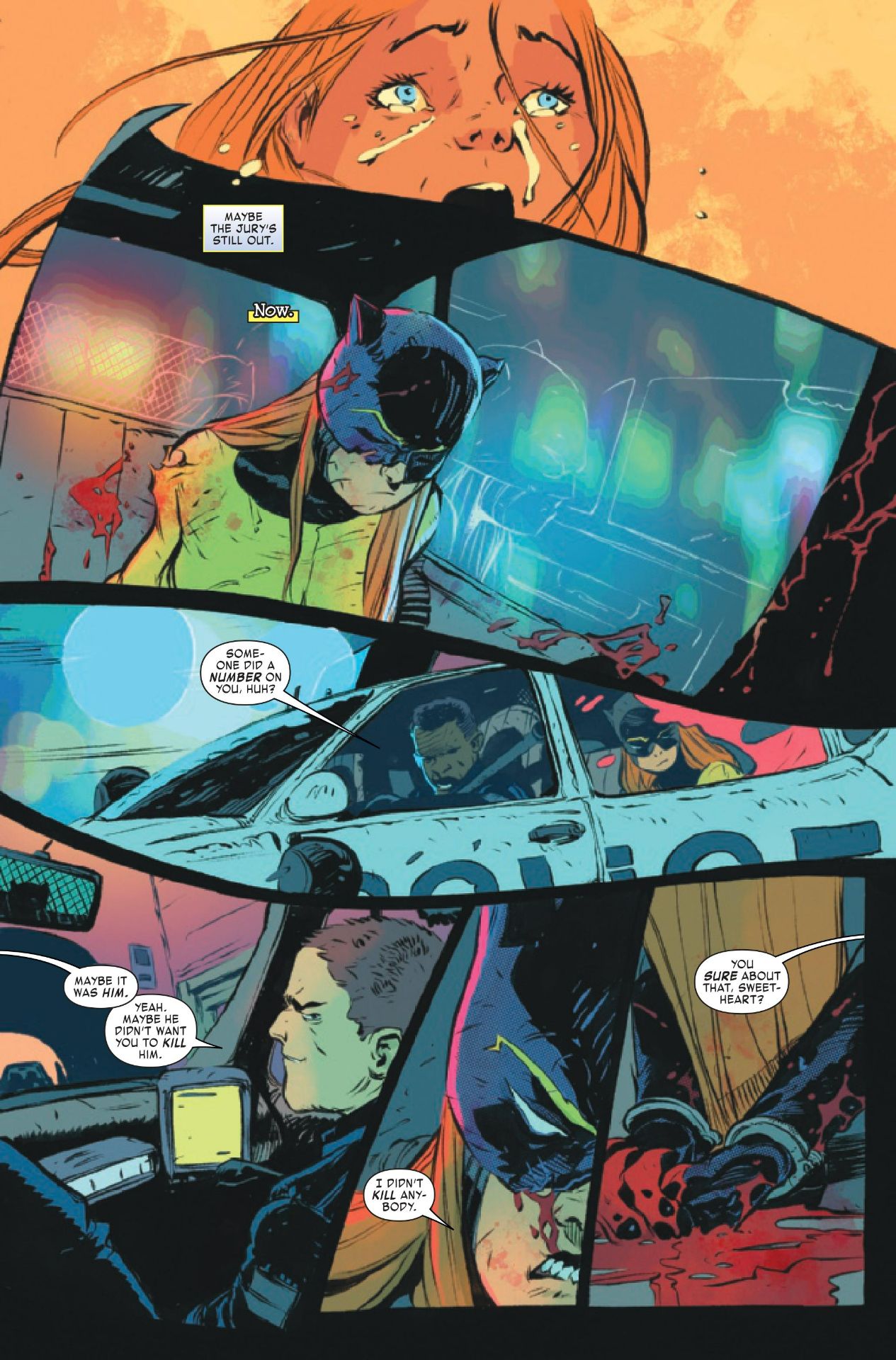 Hellcat #1 interior art