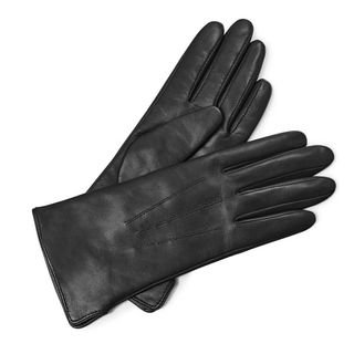 Women's Cashmere Lined Leather Gloves