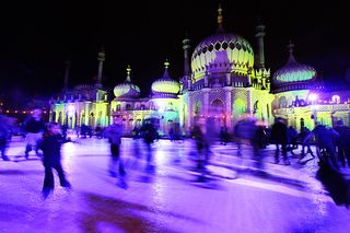 Ice rink at Brighton Pavilion