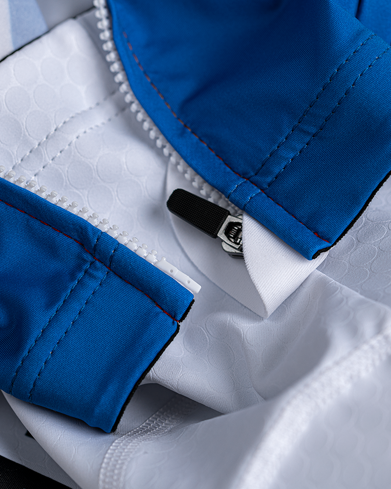 Matheiu Van der Poel's national champions skinsuit - close up