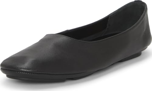 Vince Camuto Womens Catisha Ballet Flat Black 8