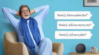 Amitabh Bachchan's is the celebrity voice feature on echo devices in India.